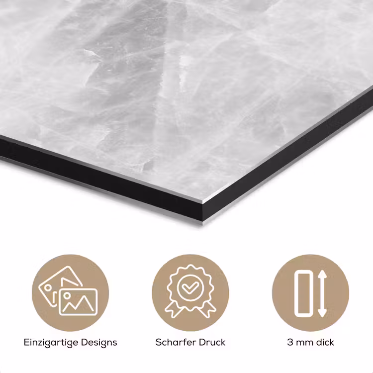 Marmer - Steen - Wit - Luxe - Marmerlook aluminium wit klein -closeup_DE