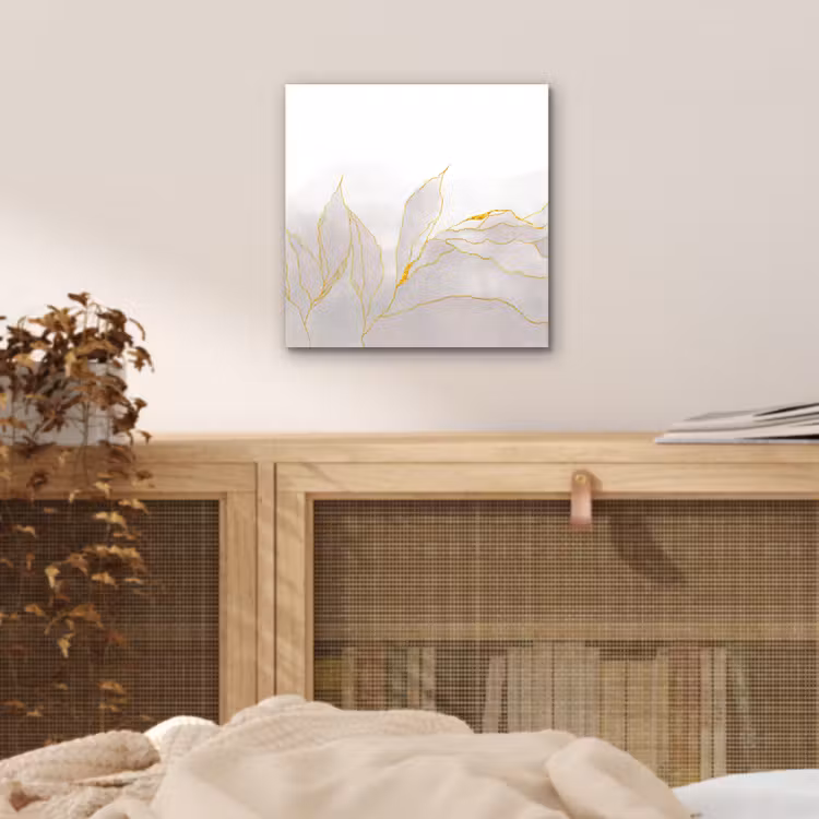 Marmerlook - Grijs - Goud - Chic - Marmer aluminium wit klein -sfeer3