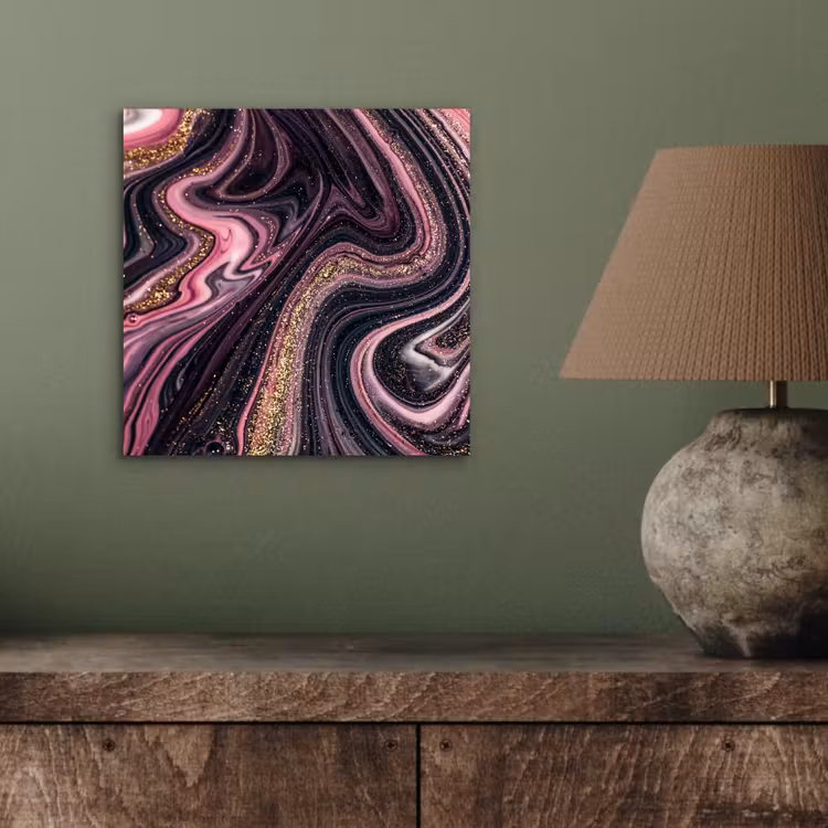 Marmerlook - Roze - Paars - Goud - Luxe - Marmer aluminium wit klein -sfeer2