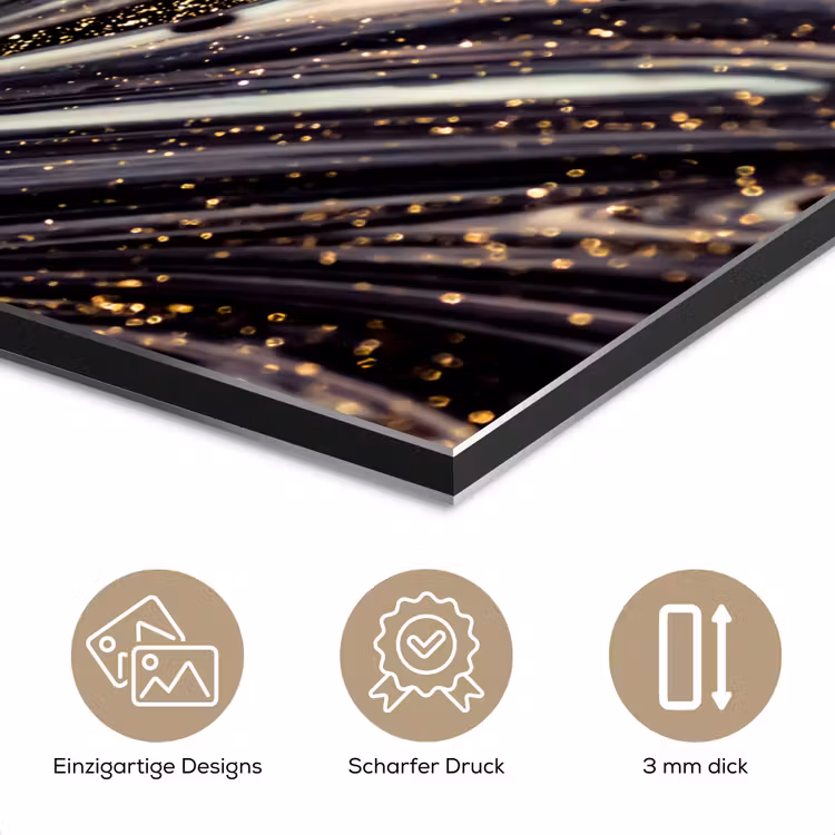 Marmerlook - Zwart - Goud - Wit - Glitter - Marmer aluminium wit klein -closeup_DE