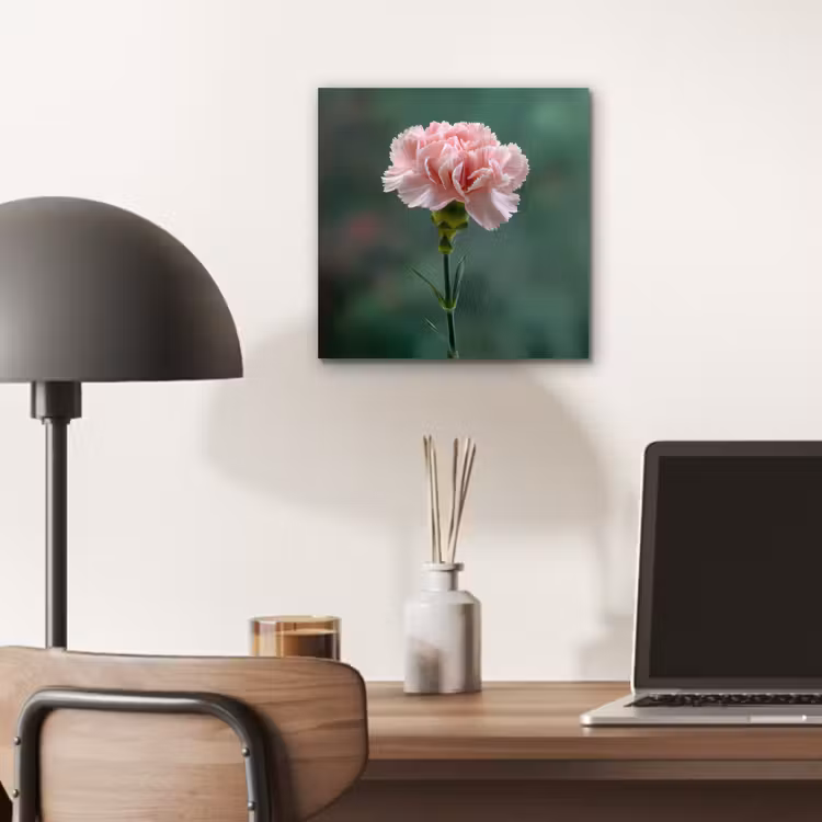 Anjer - Roze - Bloemblaadjes aluminium wit klein -sfeer5