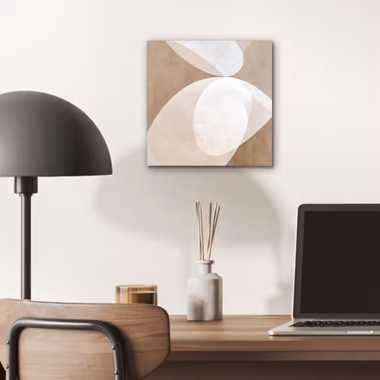 Ovale vormen - Transparant - Zachte overgang aluminium wit klein -sfeer5