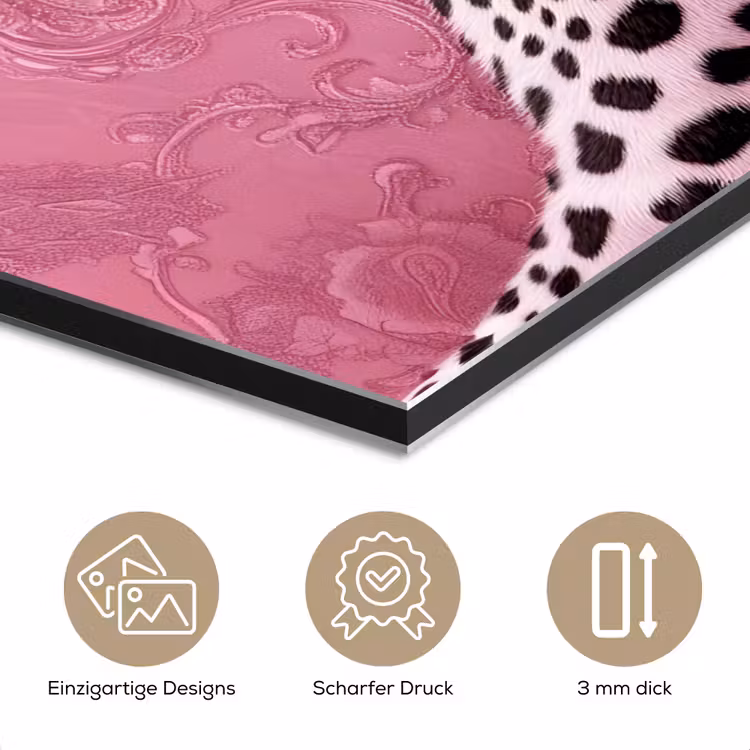Panter - Luxe - Roze aluminium wit klein -closeup_DE