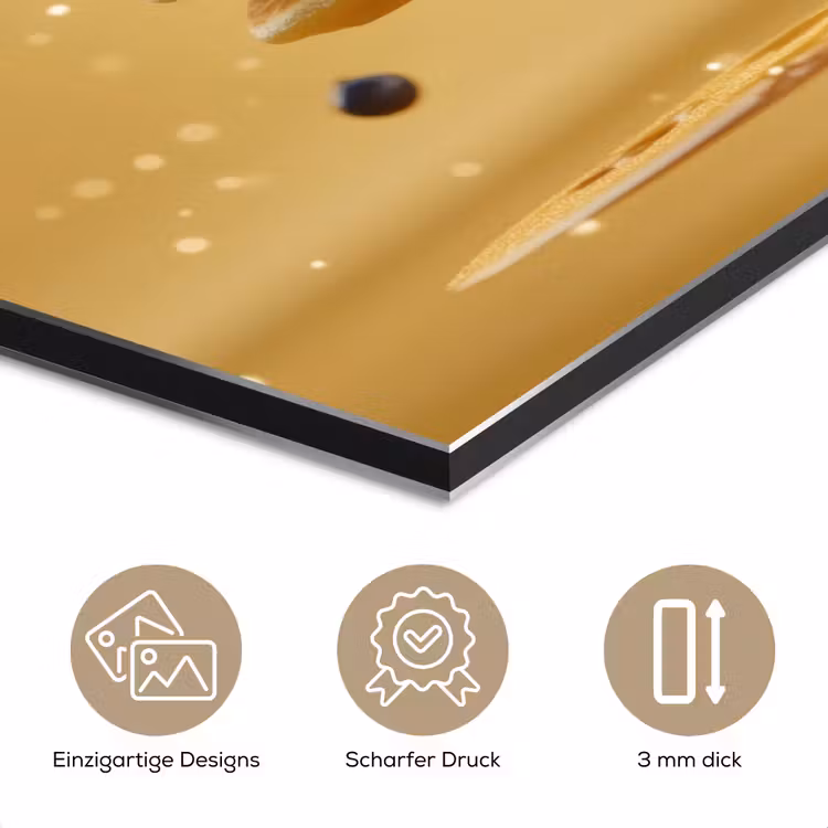 Pannenkoeken - Eten - Honing - Geel aluminium wit klein -closeup_DE