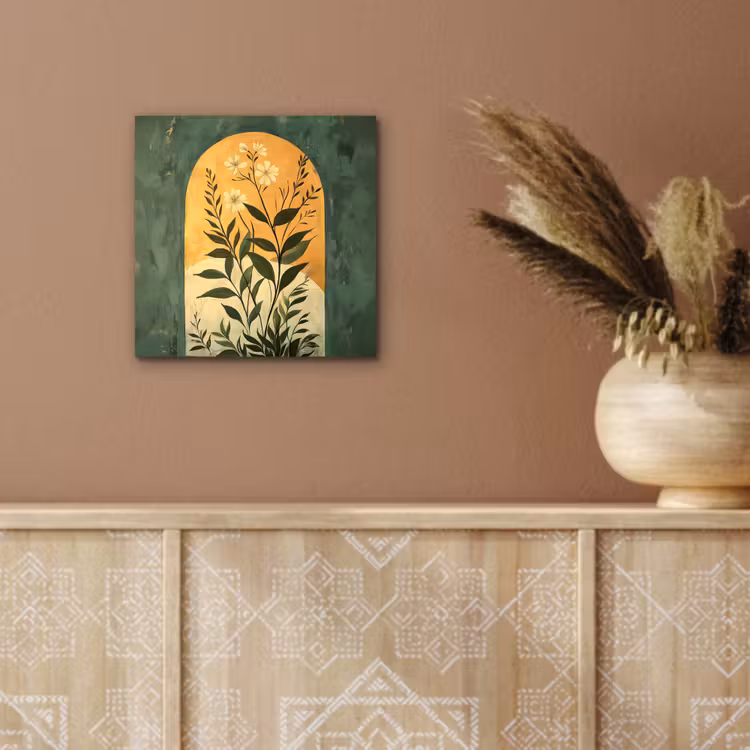 Plant - Bloemen - Wit aluminium wit klein -sfeer4