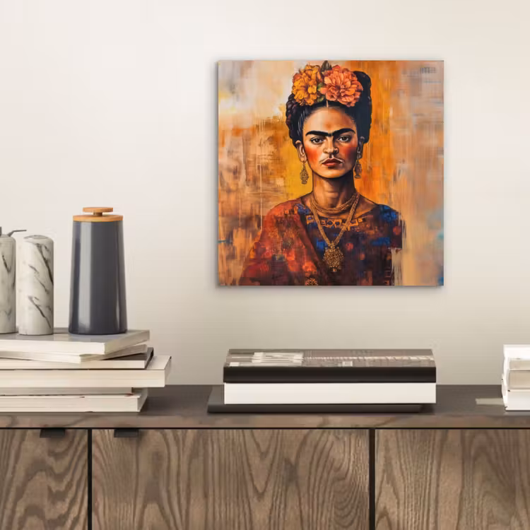 Portret - Sieraden - Schilderachtig aluminium wit klein -sfeer1