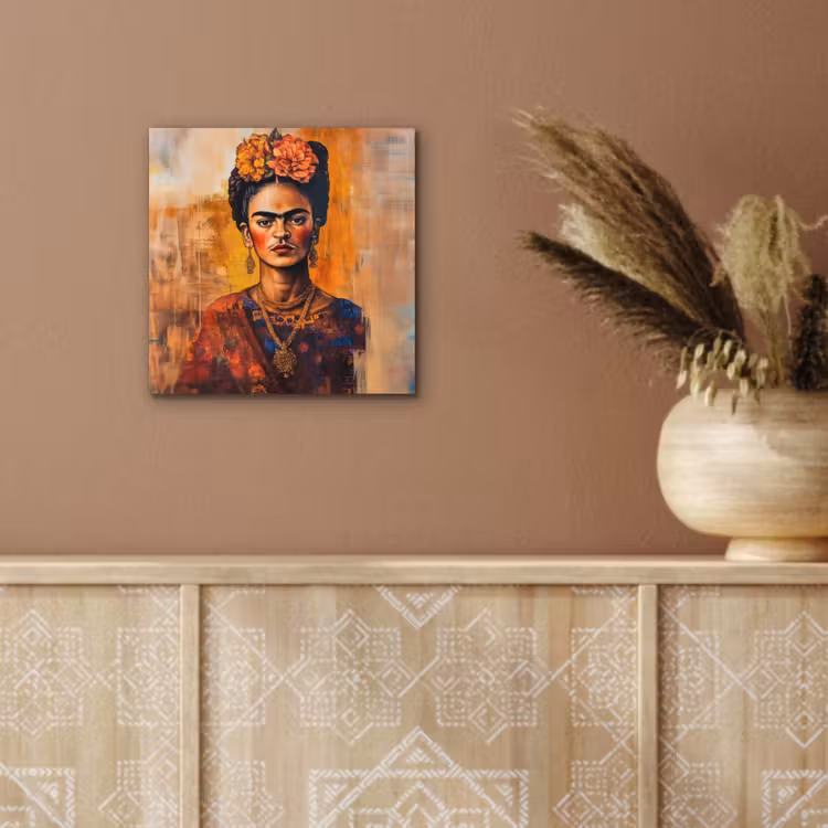 Portret - Sieraden - Schilderachtig aluminium wit klein -sfeer4