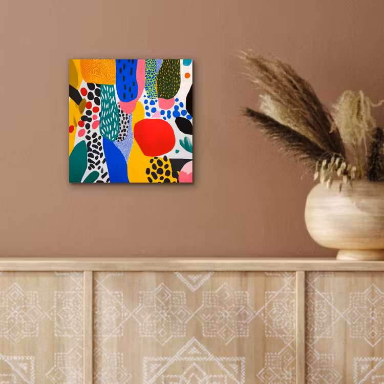Stippen - Vormen - Modern - Kleuren aluminium wit klein -sfeer4