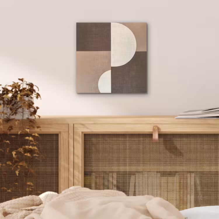 Raster - Halve cirkels - Contrast aluminium wit klein -sfeer3