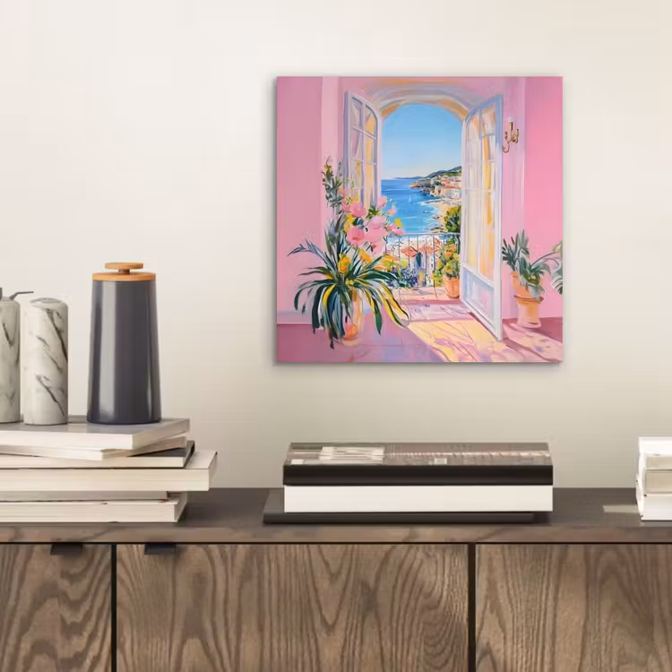 Roze - Buiten - Verf aluminium wit klein -sfeer1