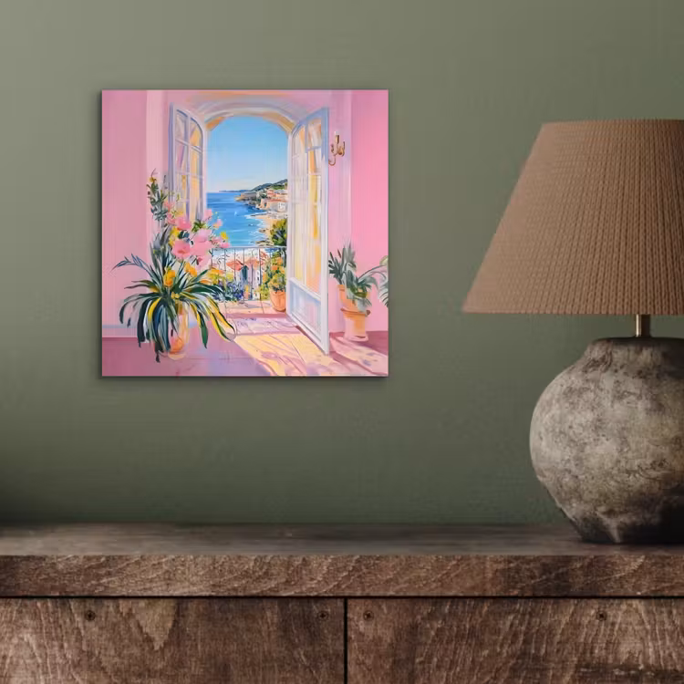 Roze - Buiten - Verf aluminium wit klein -sfeer2