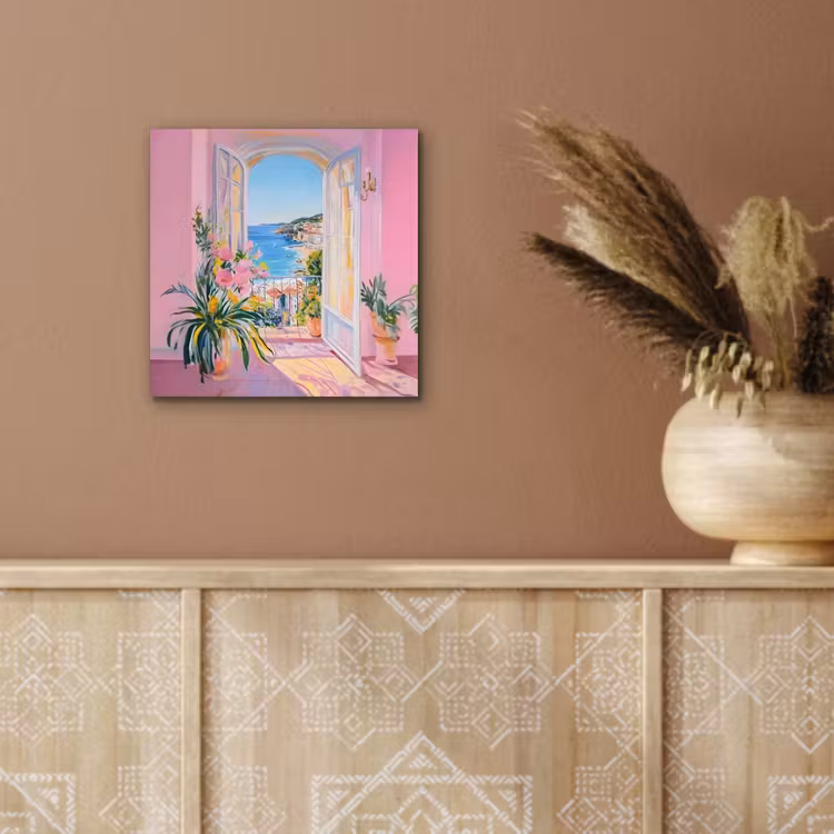 Roze - Buiten - Verf aluminium wit klein -sfeer4
