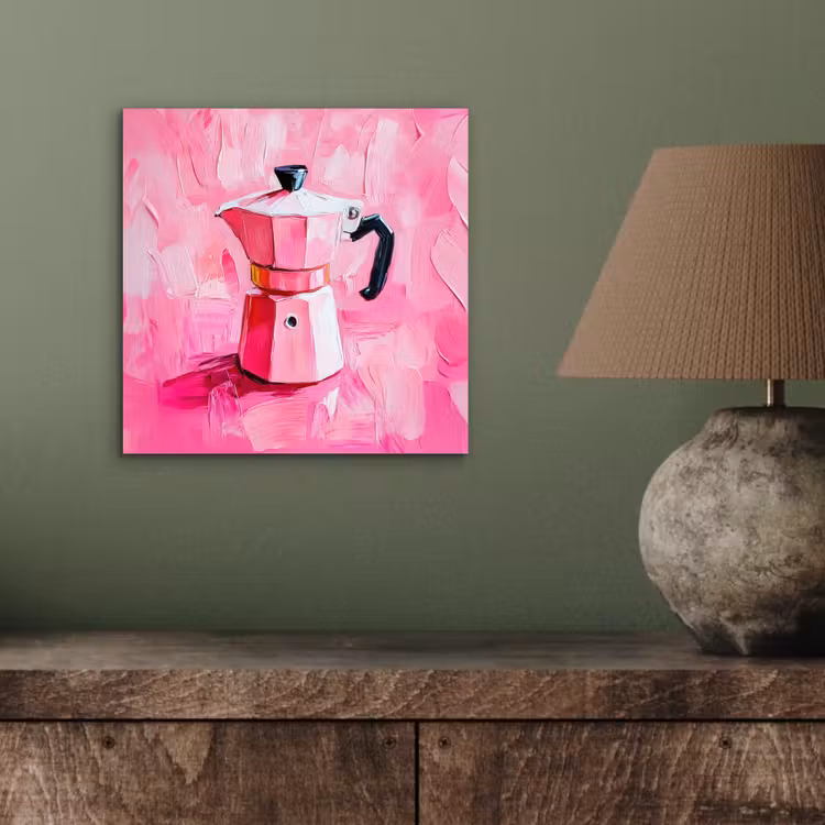 Roze - Verf - Coffee aluminium wit klein -sfeer2