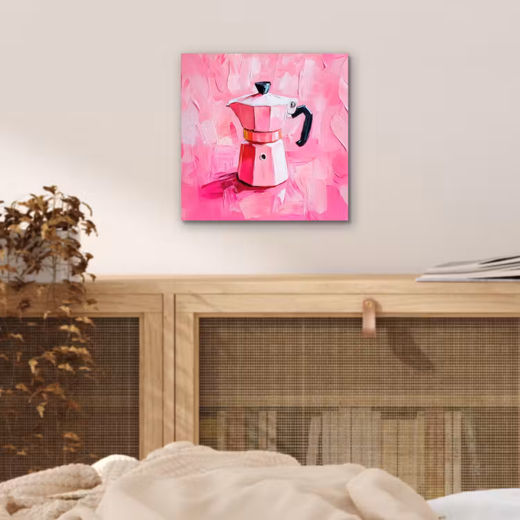 Roze - Verf - Coffee aluminium wit klein -sfeer3