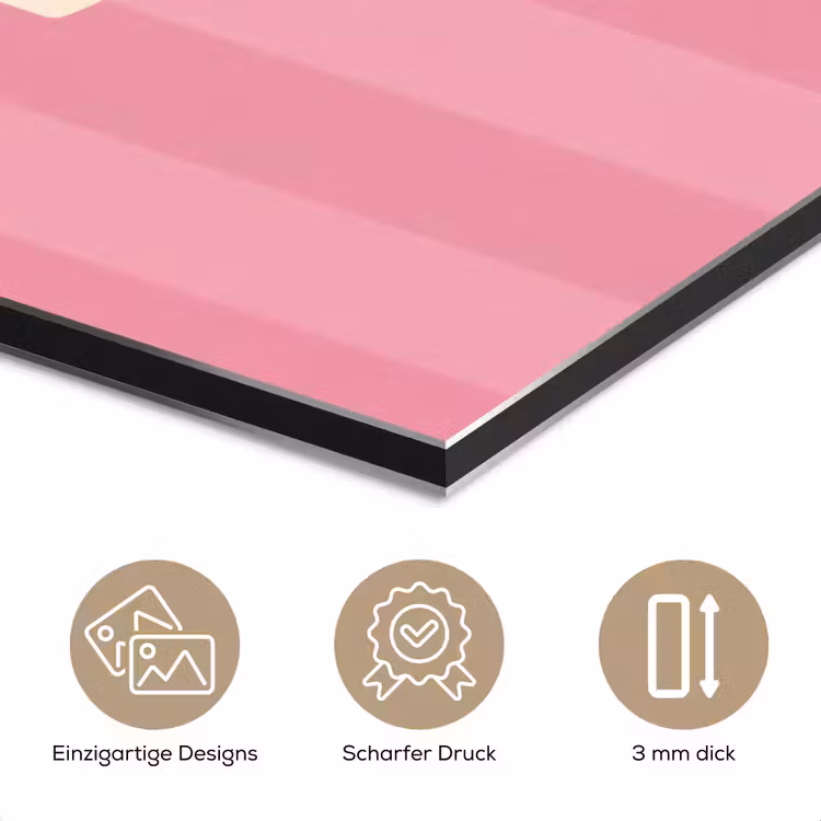 Roze - Gestreept - Belle aluminium wit klein -closeup_DE