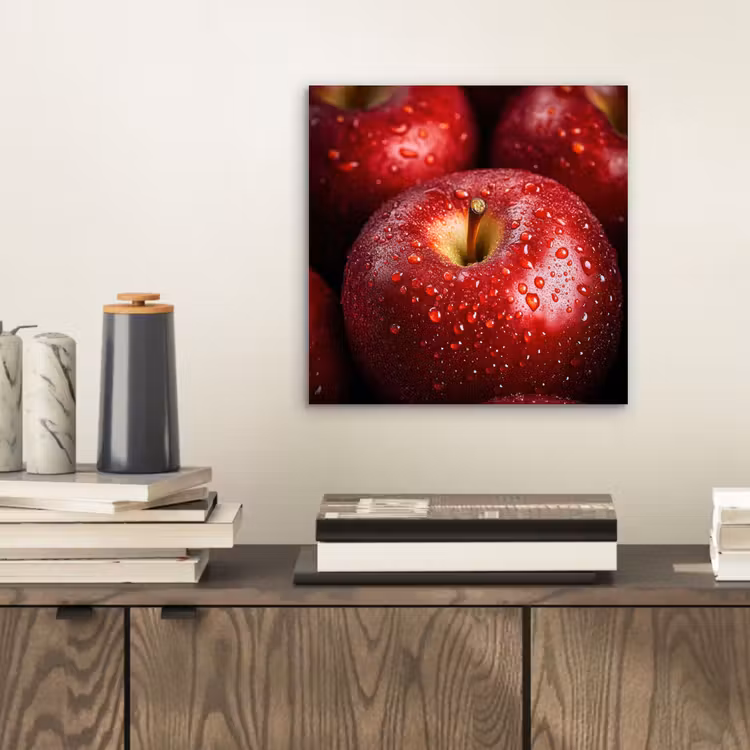 Rood - Appels - Fruit aluminium wit klein -sfeer1