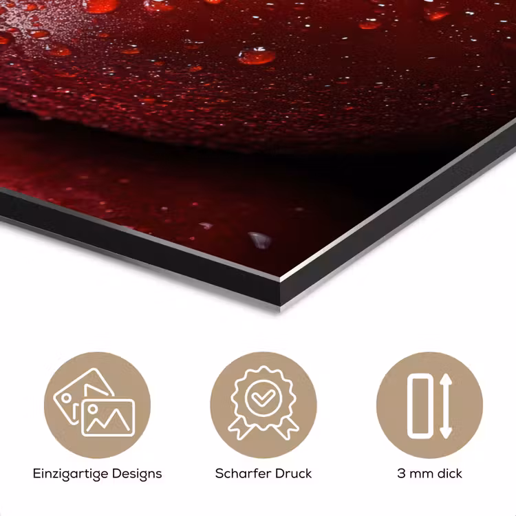 Rood - Appels - Fruit aluminium wit klein -closeup_DE