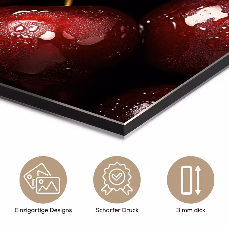 Rood - Fruit - Kersen aluminium wit klein -closeup_DE
