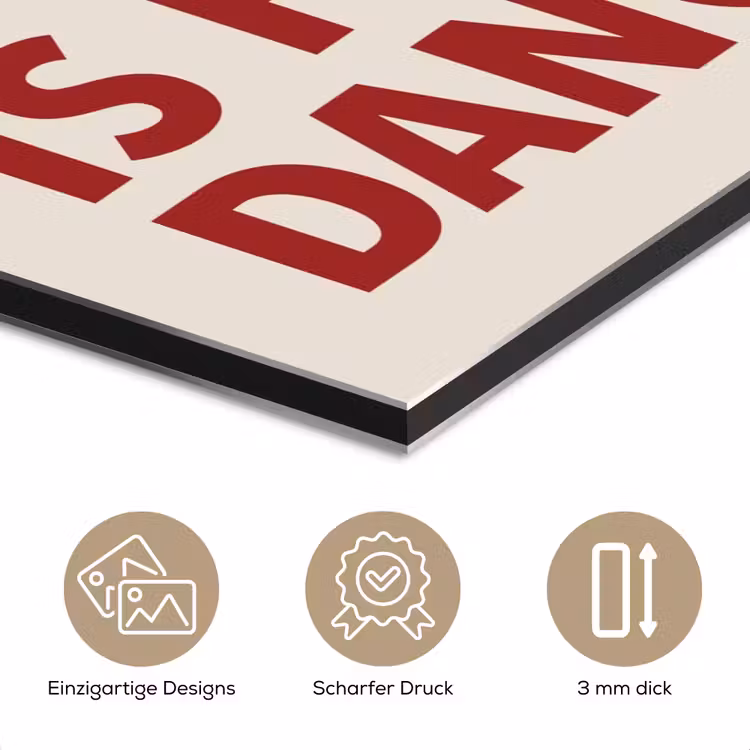 Rood - Quote - Kersen aluminium wit klein -closeup_DE