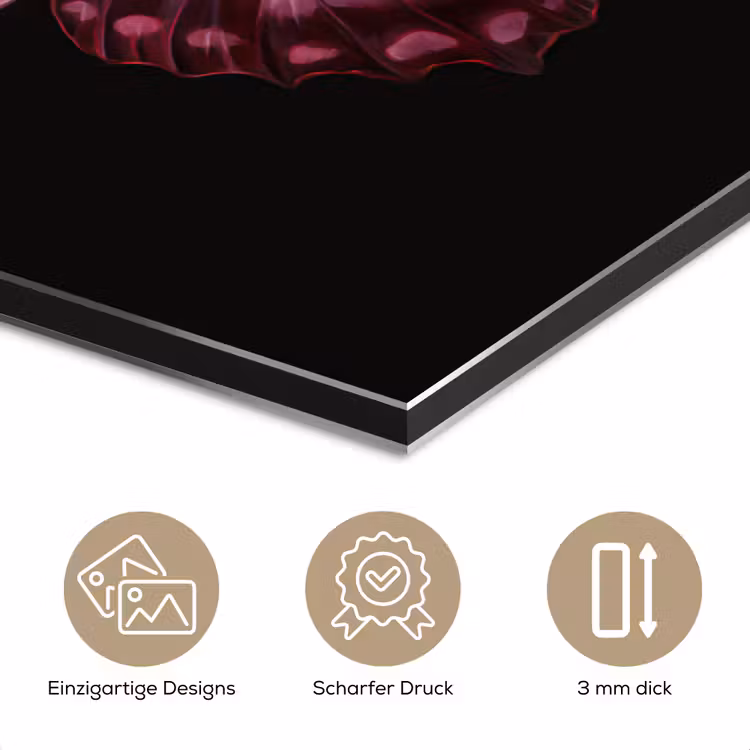 Vlinder - Fuchsia - Grafisch aluminium wit klein -closeup_DE