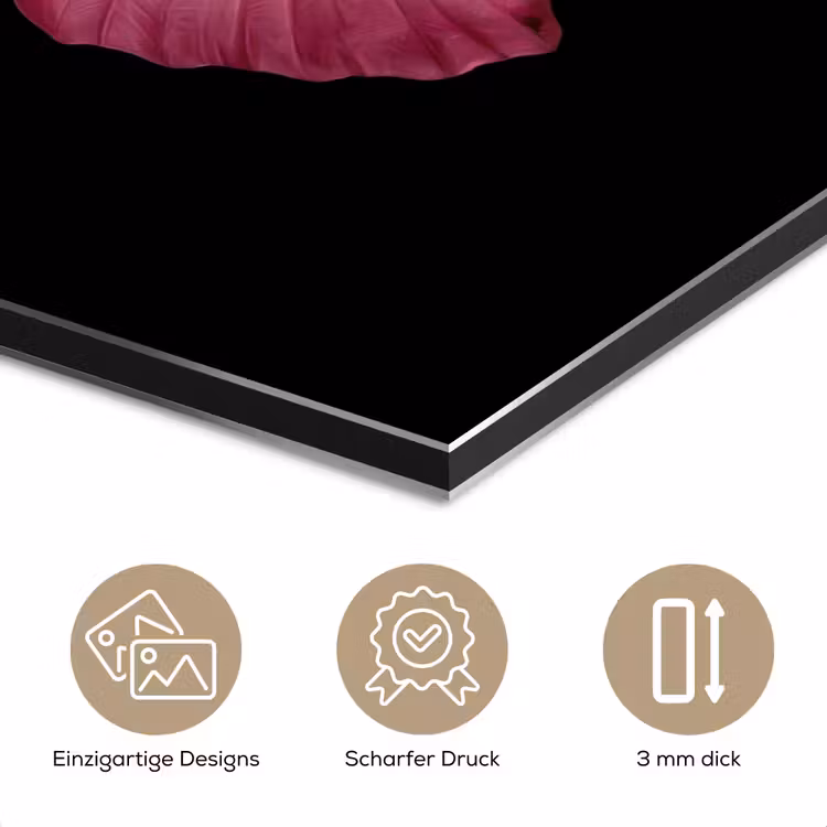Vlinder - roze - Elegant aluminium wit klein -closeup_DE