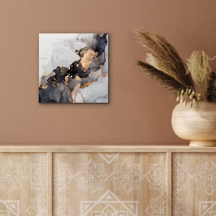 Zwart - Marmer - Luxe - Goud aluminium wit klein -sfeer4