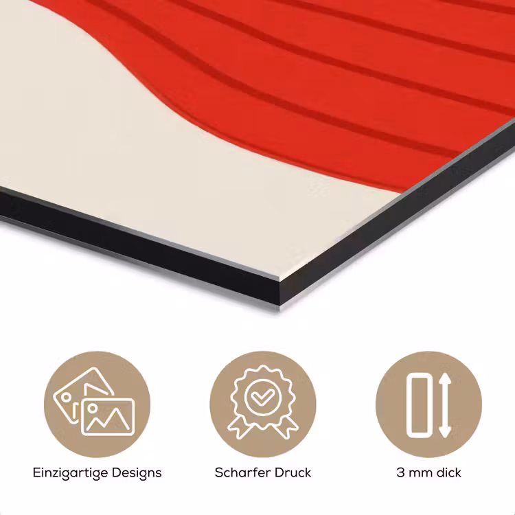 Silhouet - Hond - Trui - Rood aluminium wit klein -closeup_DE