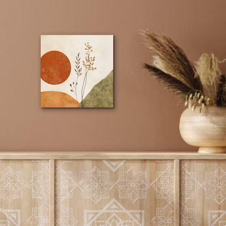 Zon - Abstract - Takken - Oranje aluminium wit klein -sfeer4