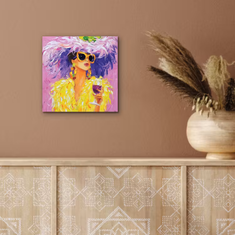 Zonnebril - Vrouw - Jas - Veren aluminium wit klein -sfeer4