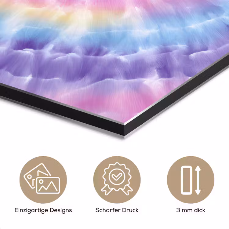 Spiraal - Tie dye - Pasteltinten aluminium wit klein -closeup_DE