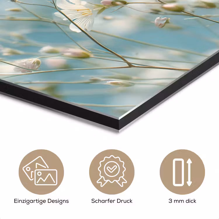 Stengels - Bloemen - Lucht - Wit aluminium wit klein -closeup_DE