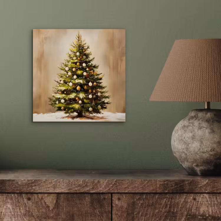 Kerst - Sfeer - Groen aluminium wit klein -sfeer2