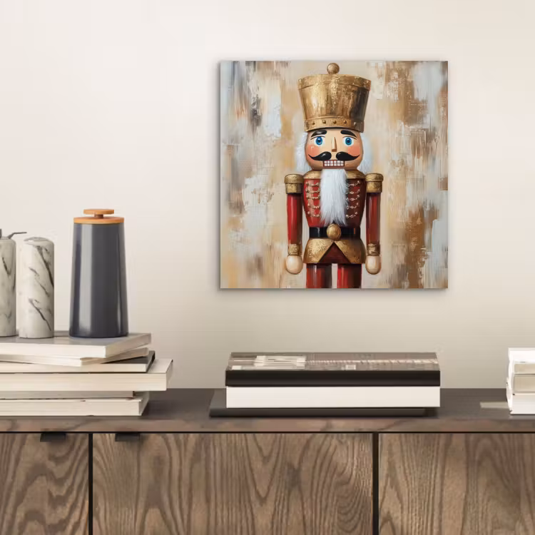 Kerst - Poppetje - Abstract aluminium wit klein -sfeer1