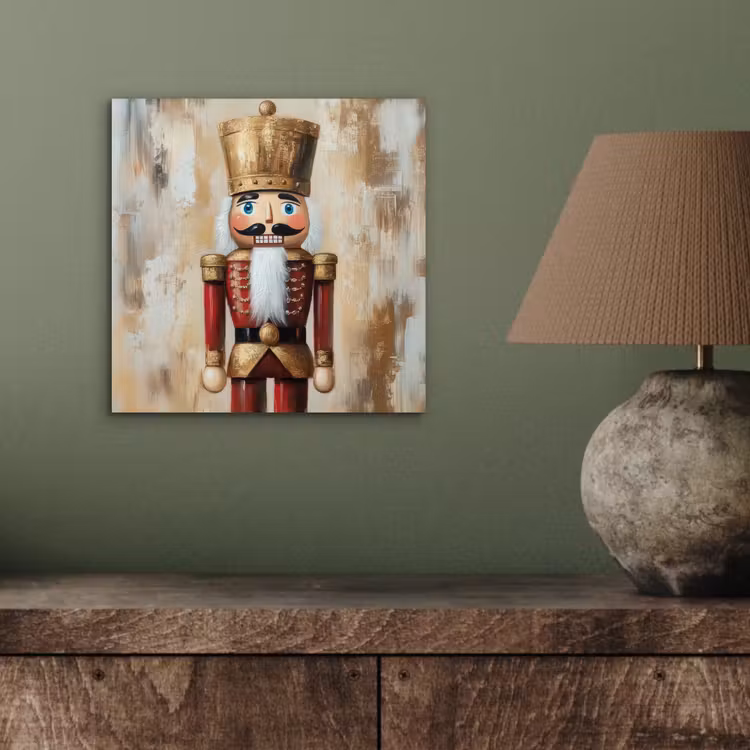 Kerst - Poppetje - Abstract aluminium wit klein -sfeer2