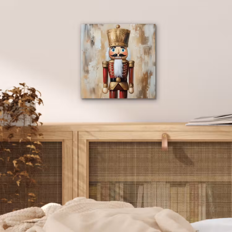 Kerst - Poppetje - Abstract aluminium wit klein -sfeer3