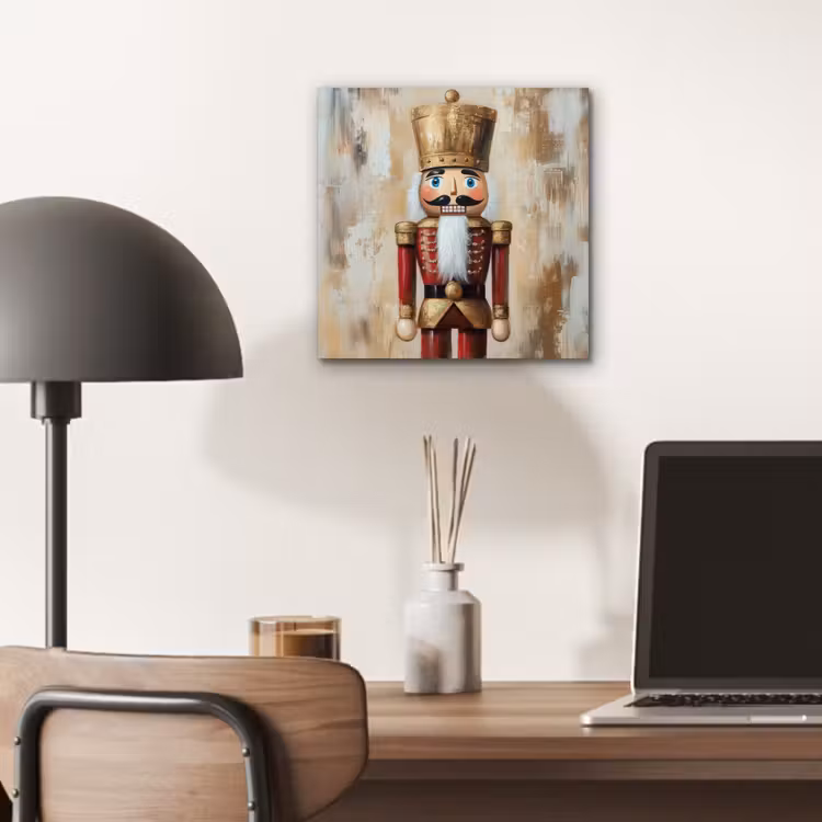 Kerst - Poppetje - Abstract aluminium wit klein -sfeer5