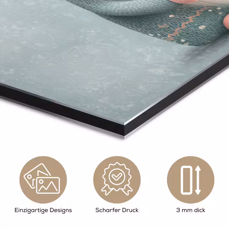 Kerstgnome - Cadeau - Groen aluminium wit klein -closeup_DE