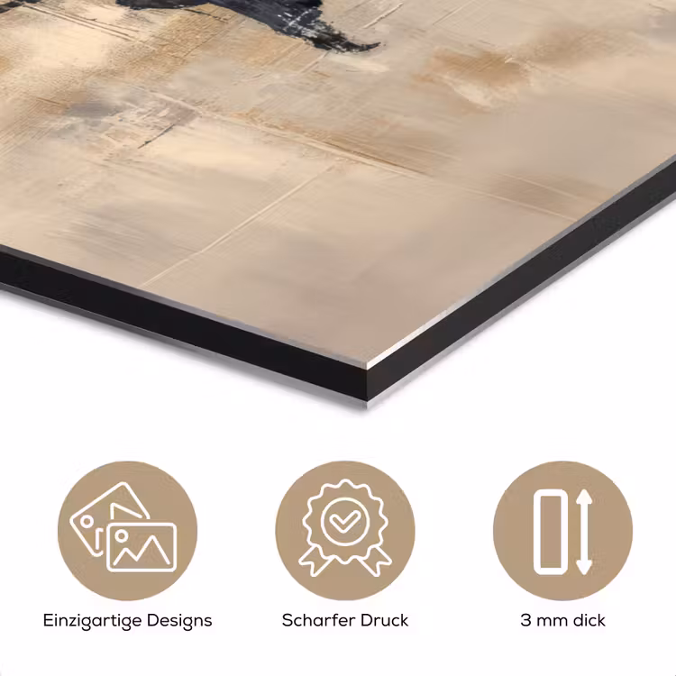 Wereldkaart - Goud - Zwart - Abstract aluminium wit klein -closeup_DE