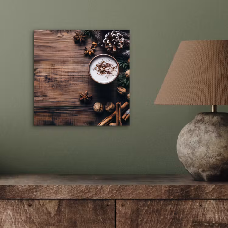 Winter - Houtlook - Stilleven aluminium wit klein -sfeer2