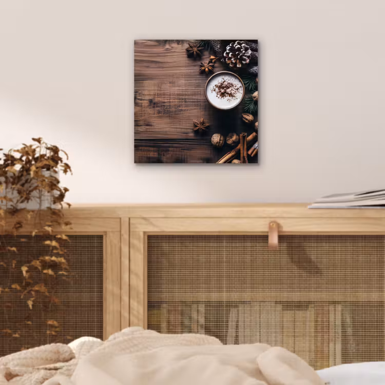 Winter - Houtlook - Stilleven aluminium wit klein -sfeer3