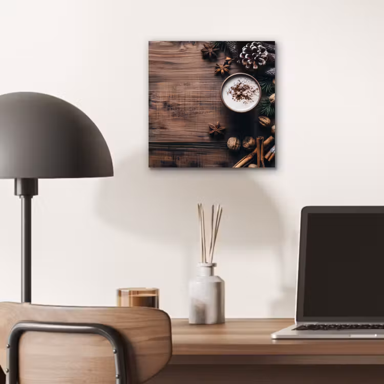 Winter - Houtlook - Stilleven aluminium wit klein -sfeer5