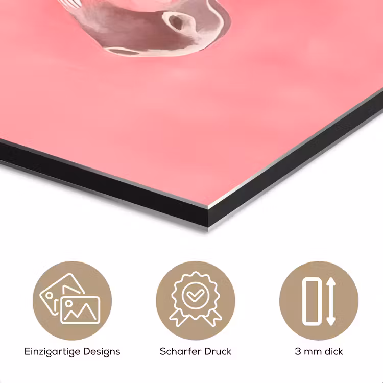 Zebra - Pink - Verf aluminium wit klein -closeup_DE