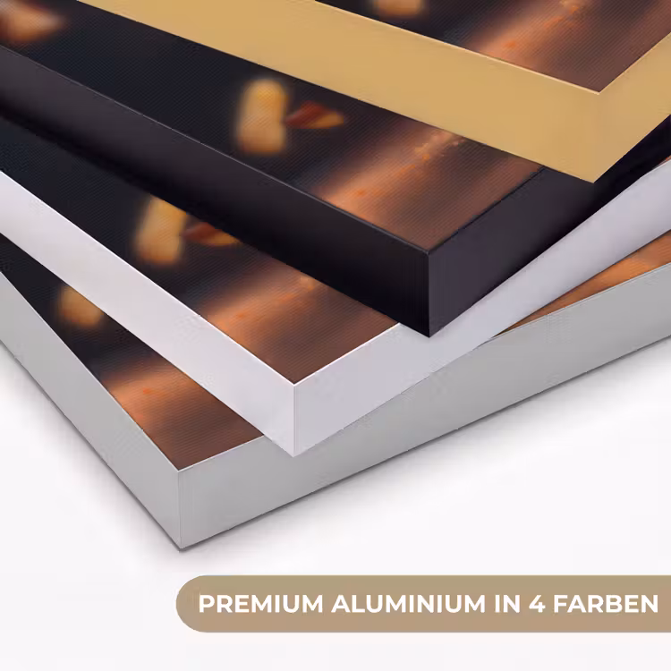 Appel - Taart - Warm - Eten Textielframe zwart klein -USP_kleurenDE