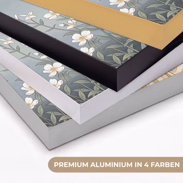 Aziatisch - Vrouw - Kimono Textielframe zwart klein -USP_kleurenDE