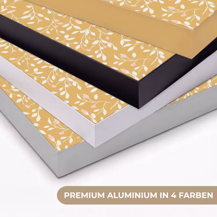 Takjes - Patroon - Oker Textielframe zwart klein 947 -USP_kleurenDE