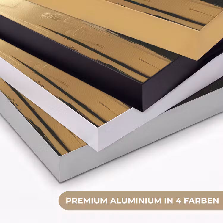 Ogen - Gezicht - Goud - Strepen Textielframe zwart klein -USP_kleurenDE