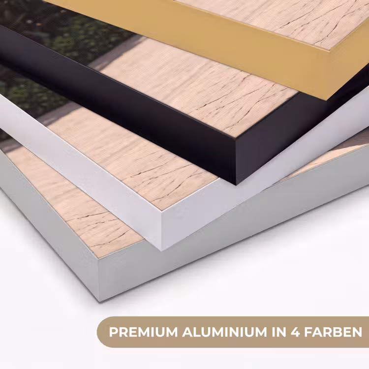Auto - Picknick - Zomer - Geel Textielframe zwart klein -USP_kleurenDE