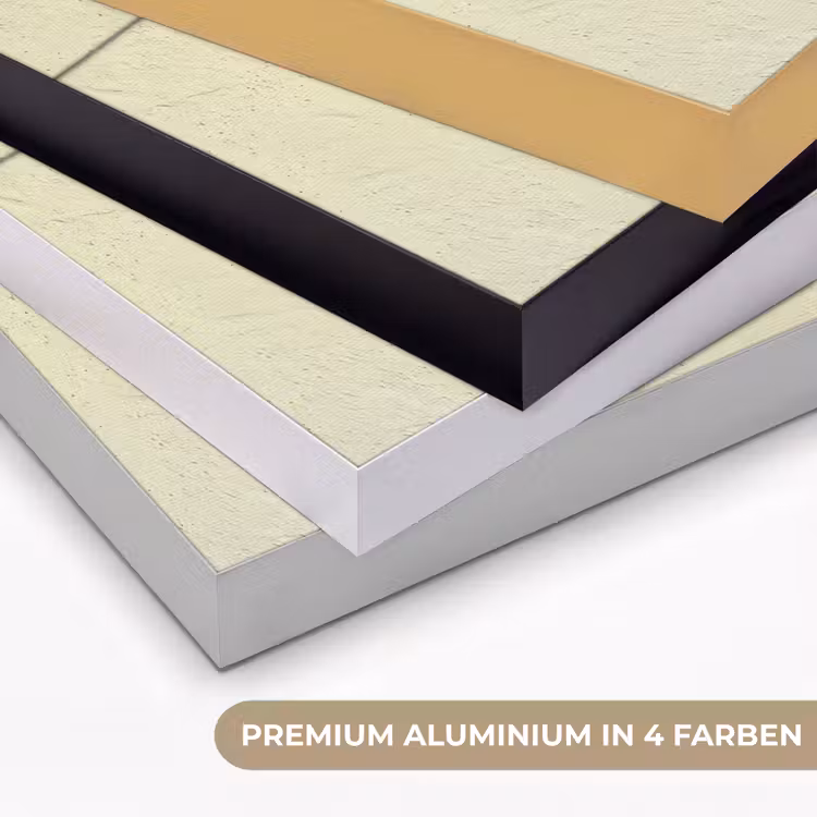 Badpak - Schaduw - Muur - Zomer - Minimalistisch Textielframe zwart klein -USP_kleurenDE