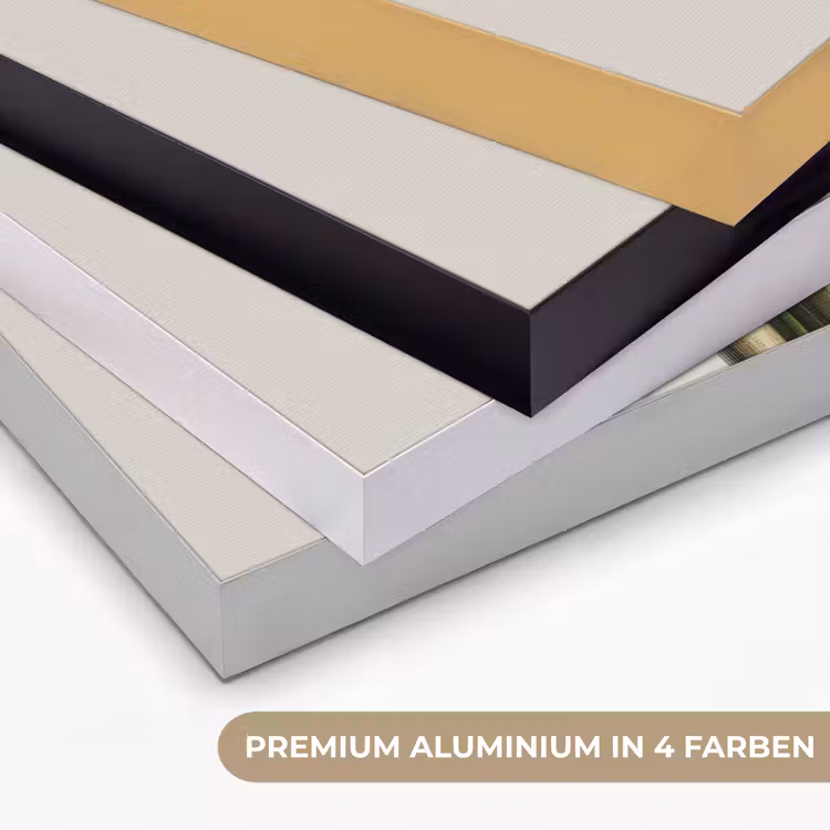 Bamboestengels - Sierlijk - Groen Textielframe zwart klein -USP_kleurenDE