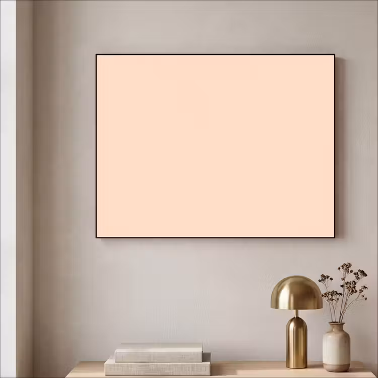 Pale - Peach - Nude Textielframe zwart klein 947 -sfeer2